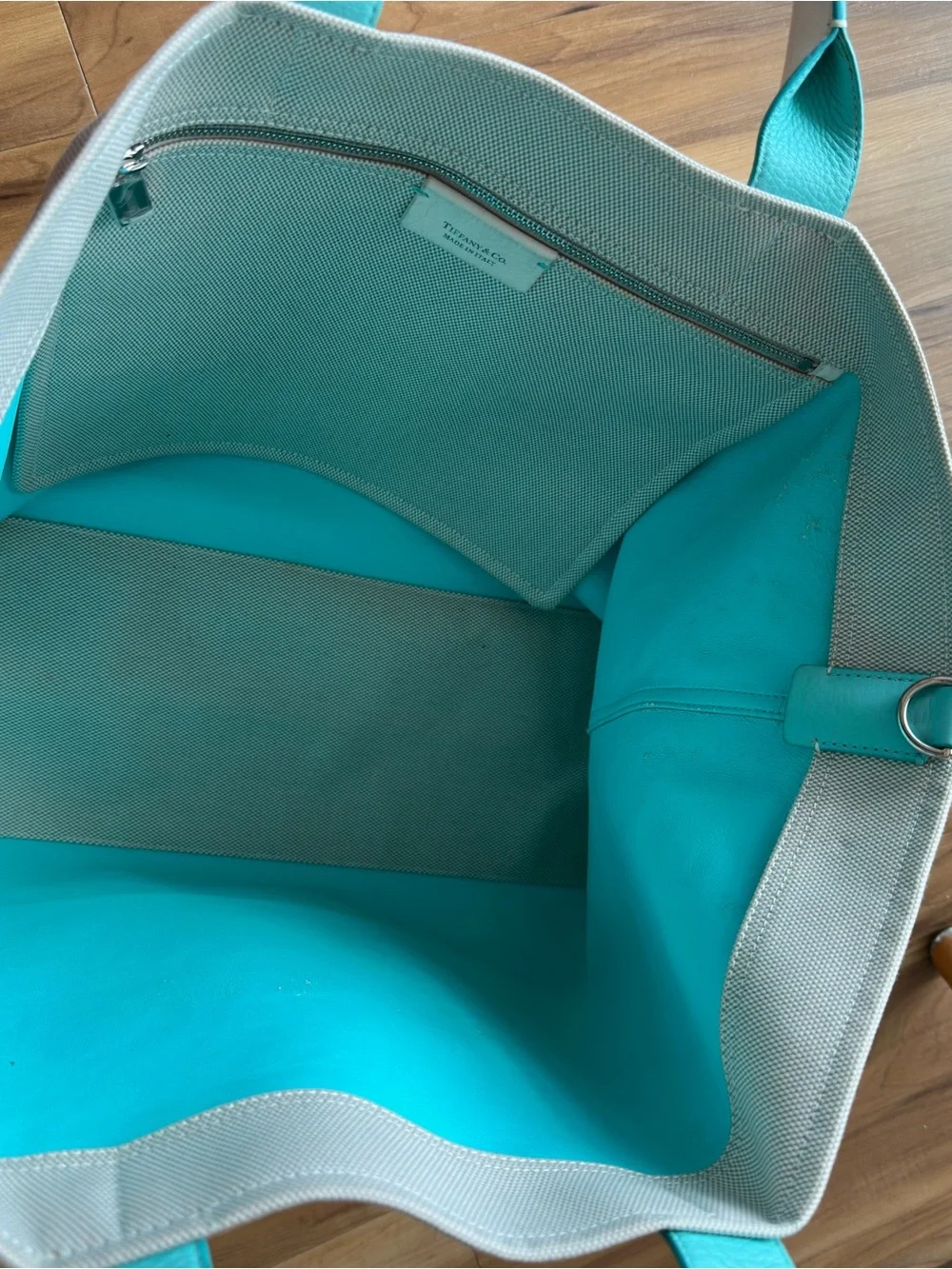 Tiffany & Co. T & CO 1837 Canvas Tote Bag $2200 Lowest price!!